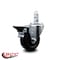 Service Caster 3.5'' Hard Rubber Wheel Swivel 7/8'' Square Stem Caster with Brake SCC-SQ20S3514-HRS-PLB-78 - alternate 3